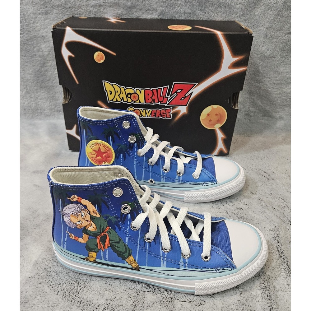 KIDS CONVERSE CHUCK TAYLOR ALL STAR HI "DRAGON BALL Z" A21846C-400-SIZE 3